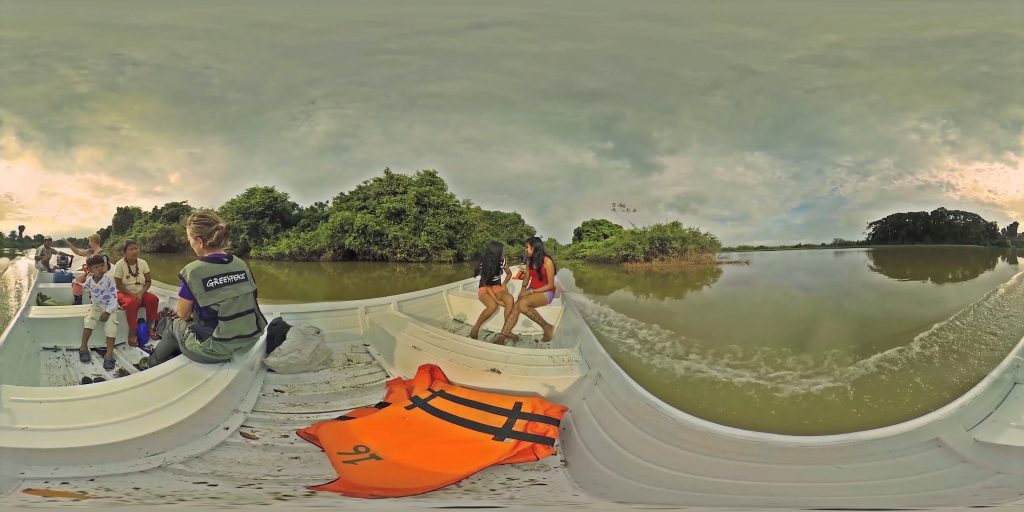 Virtual Reality Bild Amazonas